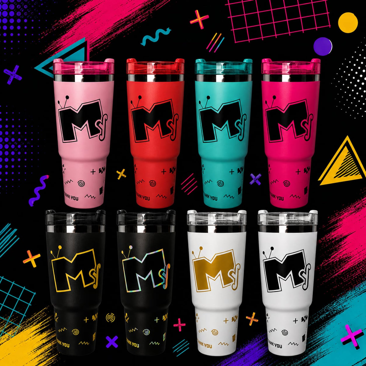 My 80's Band 40oz Tumbler
