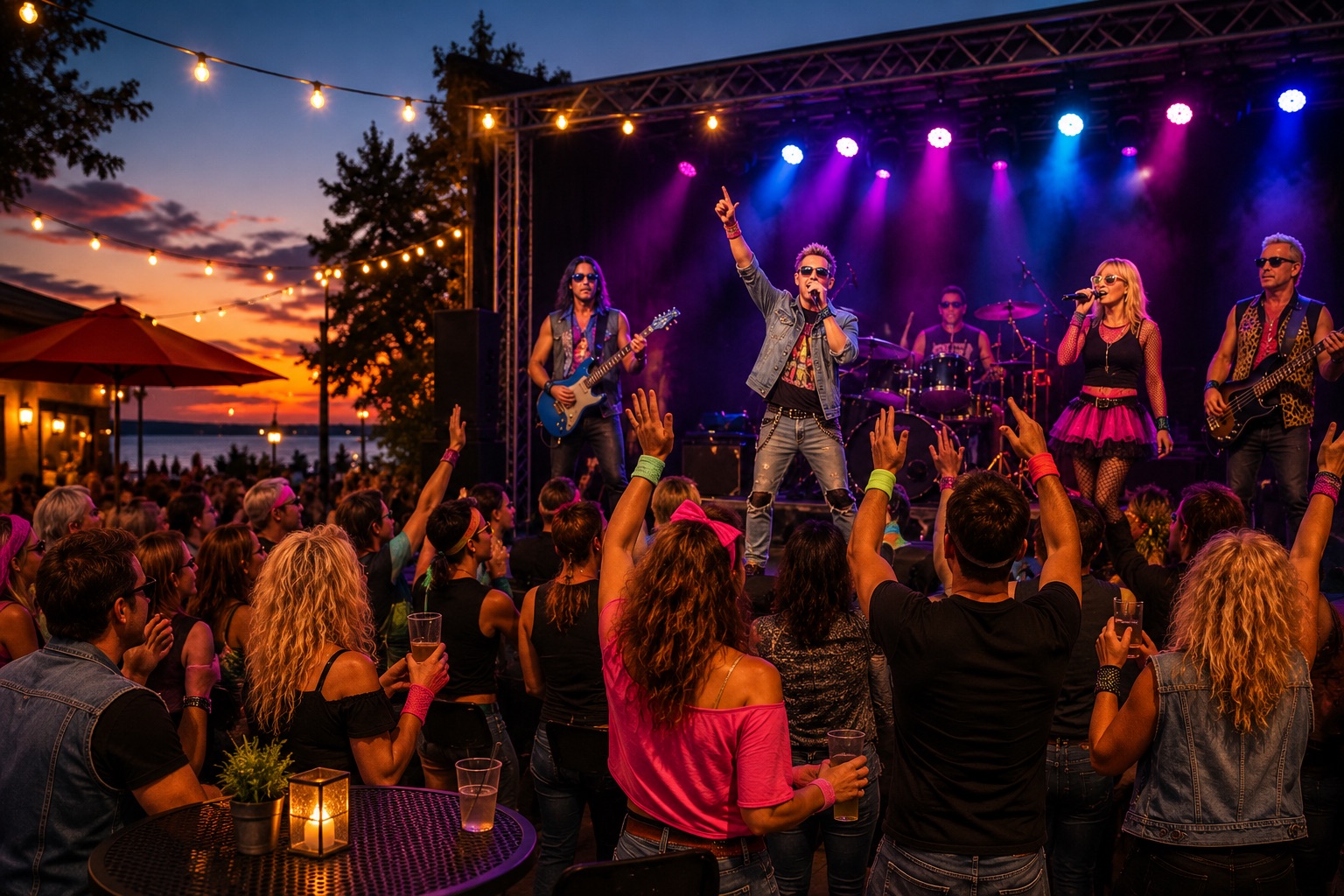 Take Your 80s Party Outside This Summer